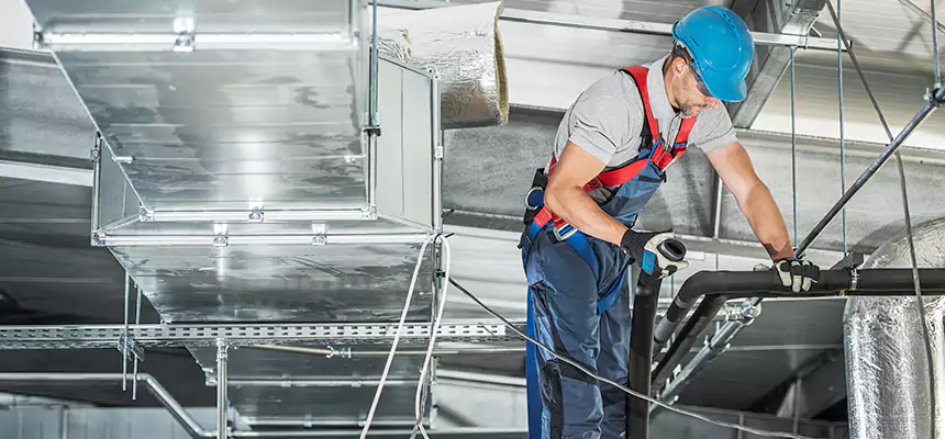 Precise Air Duct Vent Installation in Sherman